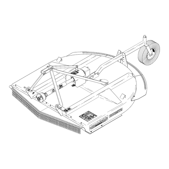 Land Pride RCR2560 Parts Manual