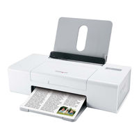 Lexmark Z1300 - Single Function Color Inkjet Printer User Manual