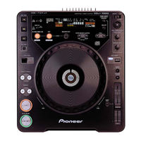 Pioneer CDJ-1000 Training Manual