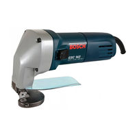 Bosch gsc 160 professional Original Instruction