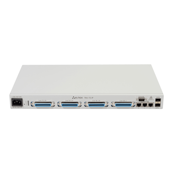 ELTEX TAU-36.IP Operation Manual