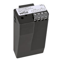 Wilo IF-Modul Stratos PLR Installation And Operating Instructions