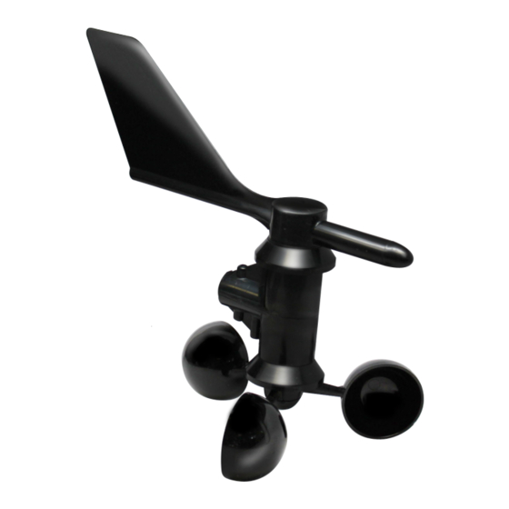 Davis instruments Cup Anemometer Manuals | ManualsLib