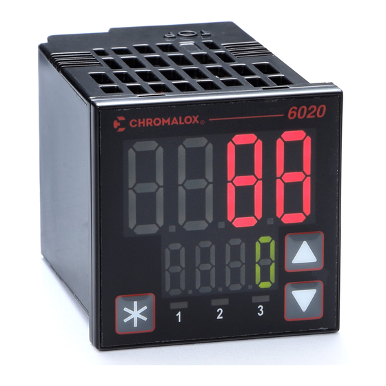 Chromalox 6020 Quick Start Manual