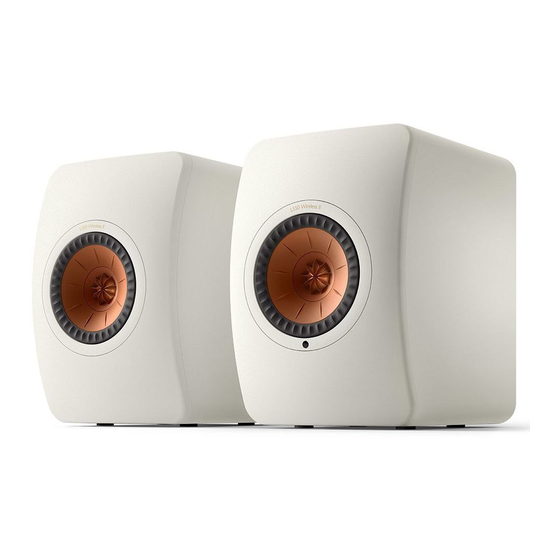KEF LS50 Wireless II User Manual