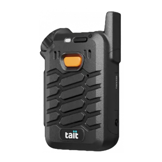 Tait TWX500 Quick Start Manual