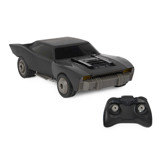 Spin Master BATMAN TURBO BOOST BATMOBILE Manual