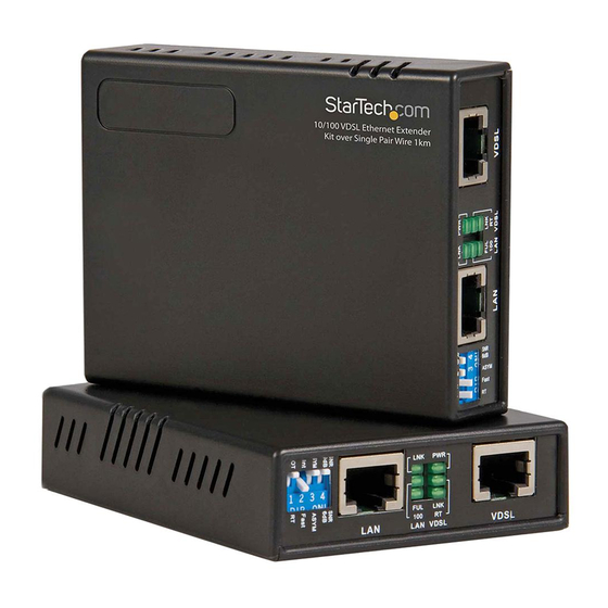 StarTech.com 110VDSLEXTGB Instruction Manual