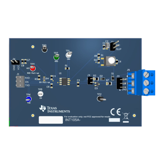 Texas Instruments TLIN1021 EVM User Manual