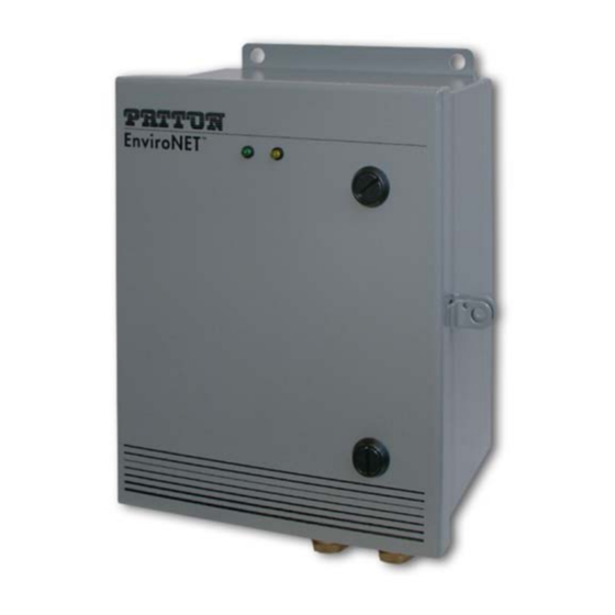 Patton electronics ENVIRONETTM 2100 Series User Manual