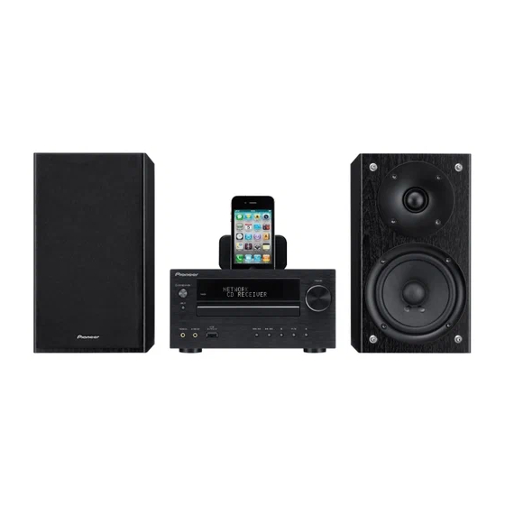 Pioneer X-HM70DAB-K Operating Instructions Manual