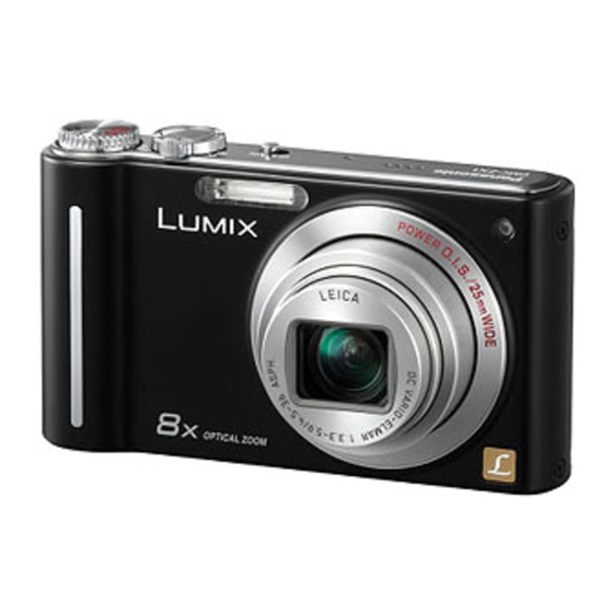 PANASONIC LUMIX DMC-ZX1 BASIC OPERATING INSTRUCTIONS MANUAL Pdf 