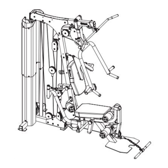 Keys Fitness KF1860 Weight Ratios