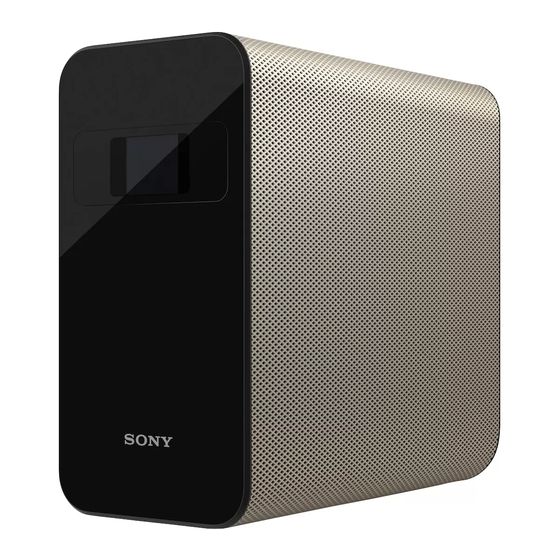 Sony Xperia Touch G1109 User Manual