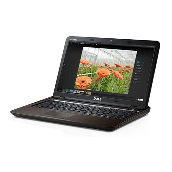 Dell INSPIRION 14z N411z Quick Start