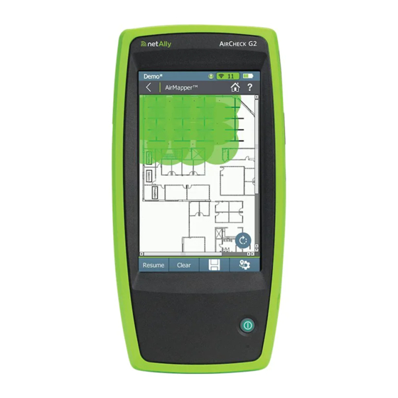 netAlly LinkRunner G2 Quick Start Manual