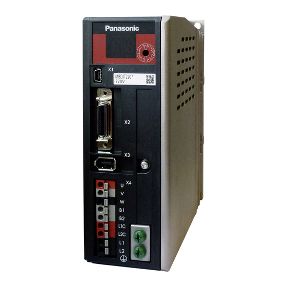 Panasonic MBDJT2210 Manual