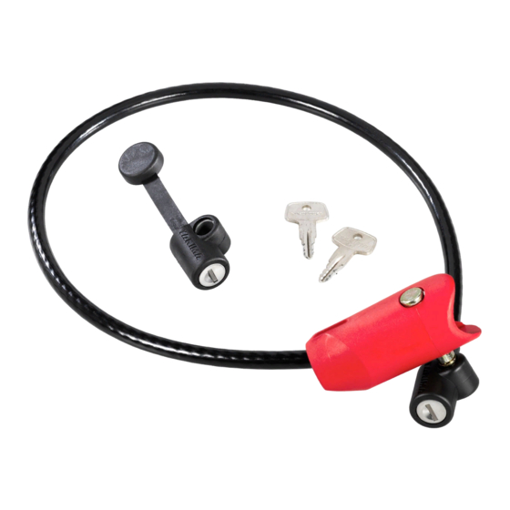 Yakima DeadLock Quick Start Manual