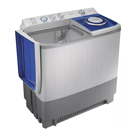 Samsung WT15J7 Tub Washing Machine Manuals
