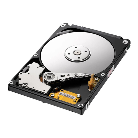 Toshiba HDD2181 Installation Notes