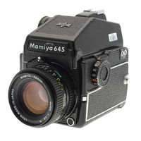 Mamiya M645 1000S User Manual