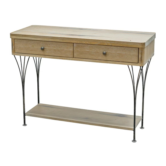Alaterre Furniture ANTH1425 Assembly Instructions