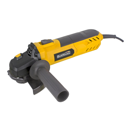 BorMann BAG7300 Manual