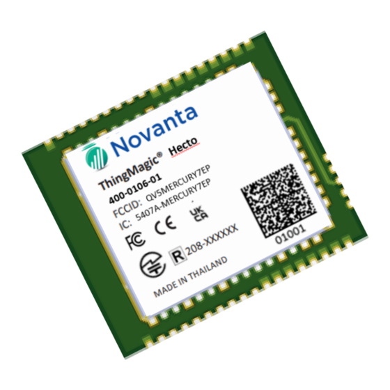 Novanta JADAK THINGMAGIC M7E-HECTO Manuals