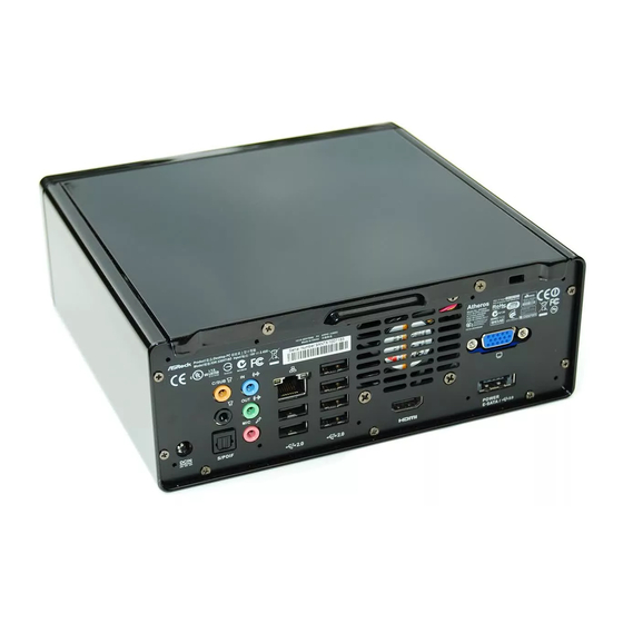 ASROCK REALTEK HD AUDIO Manual