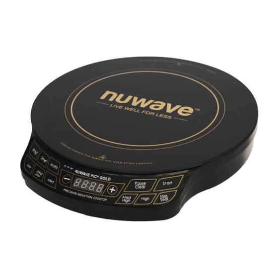 NuWave PIC Gold Owner's Manual