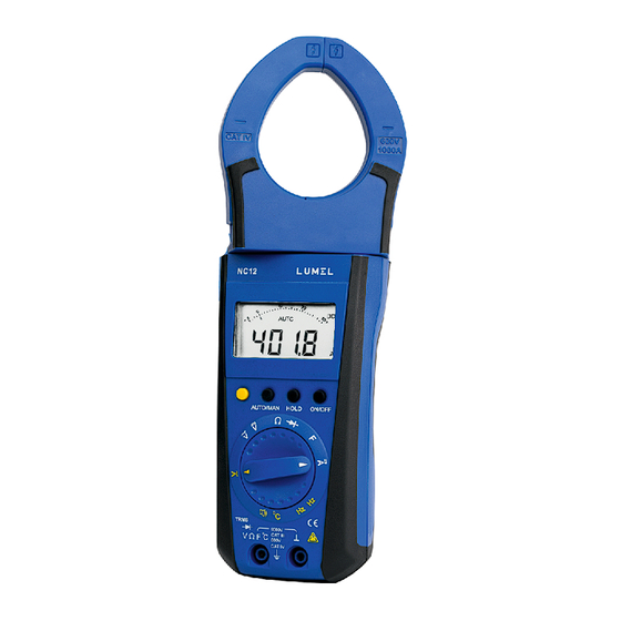 Lumel NC12 User Manual