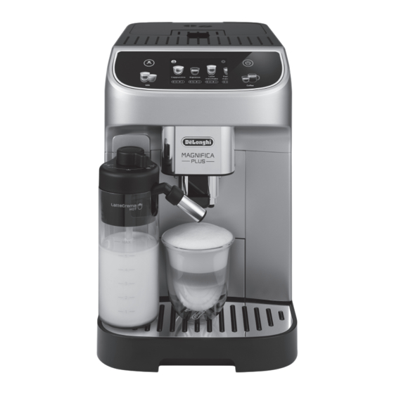 DeLonghi MAGNIFICA PLUS ECAM32070 Instructions For Use Manual