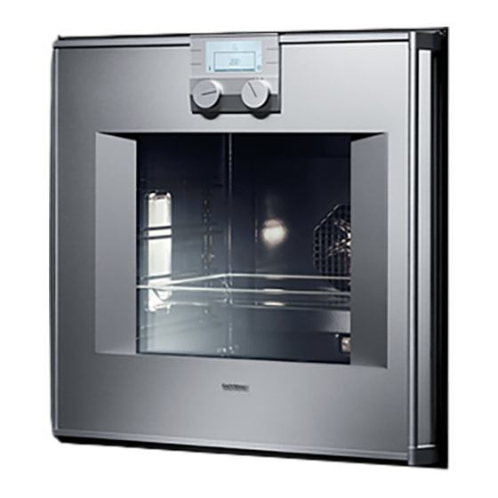 User Manuals: GAGGENAU BM 270/271 Microwave Oven