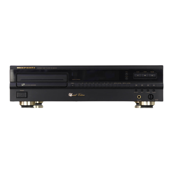 Marantz CD-42MKII Service Manual
