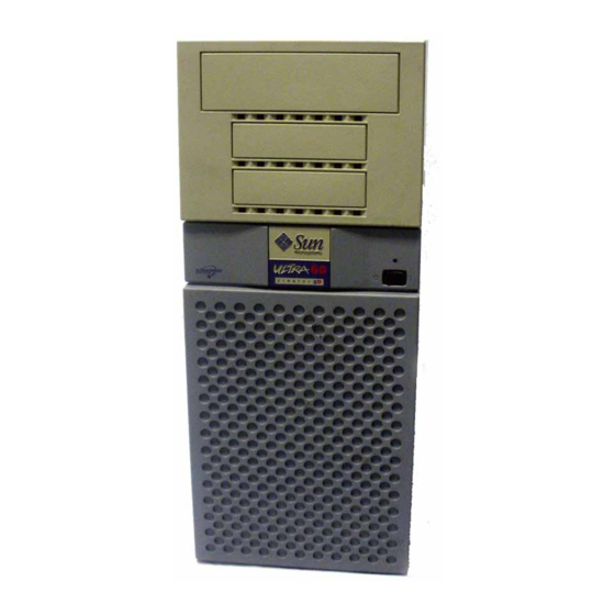 Sun Microsystems Sun Ultra 60 Service Manual