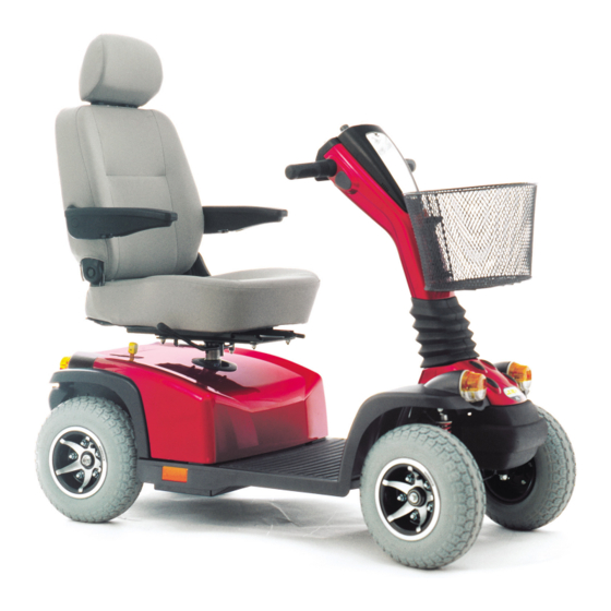 Pride Mobility LEGEND XL Owner's Manual
