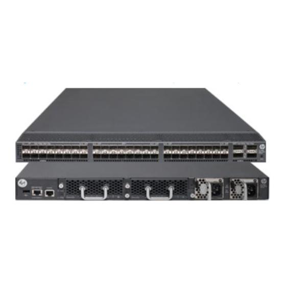 HP flexfabric 5900cp Solutions Configuration Manual