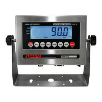 Optima Scale OP-900B SERIES User Manual