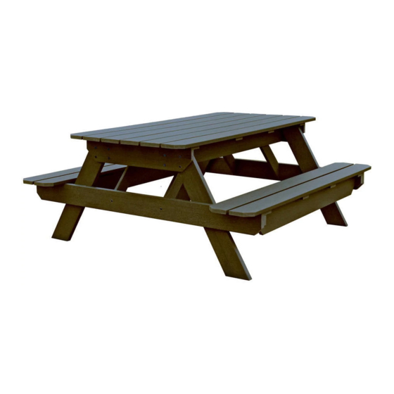 highwood Liberty Picnic Table Assembly Manual
