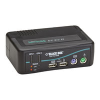Black Box ServSwitch DT Pro II KV7021A Technical Specifications