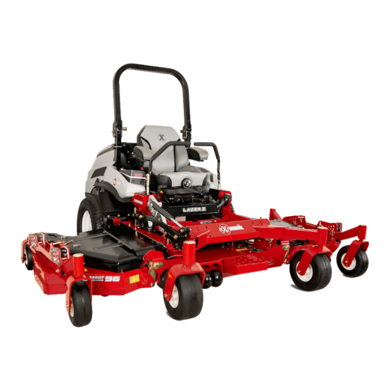 Exmark LAZER Z Series Setup Instructions