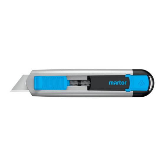 Martor SECUNORM 525 Manual