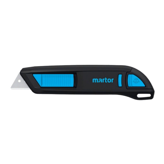 Martor SECUNORM 300 Quick Start Manual