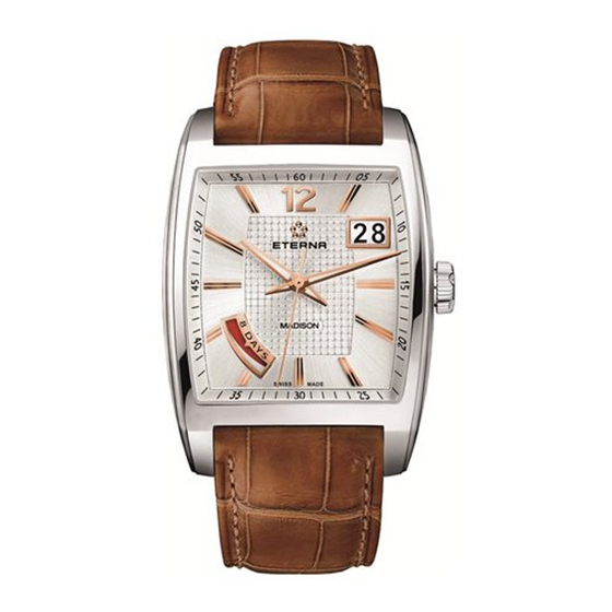 Eterna Madison Eight-Days with  Spherodrive User Manual
