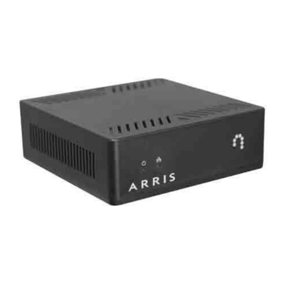 EASTLINK MAESTRO ARRIS MS4000 INSTALLATION AND TROUBLESHOOTING MANUAL