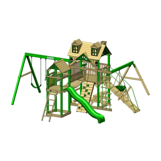 PlayNation Play Systems Cimmaron Riviera Roof 1500DWR Assembly Instructions Manual