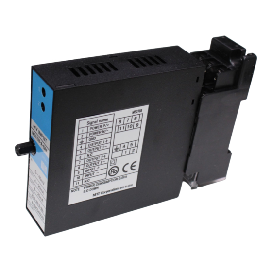 MTT MS3766 User Manual