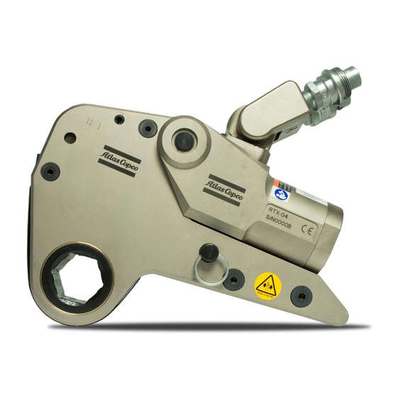 Atlas Copco RTX-4 Quick Start Manual
