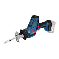 Bosch Professional GSA 18V-LI C User Manual