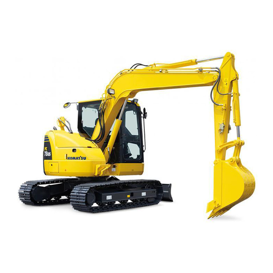 Komatsu PC78US-8 Brochure
